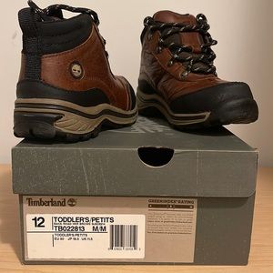 Timberland Waterproof Hiking Boots - Toddler’s Size 12